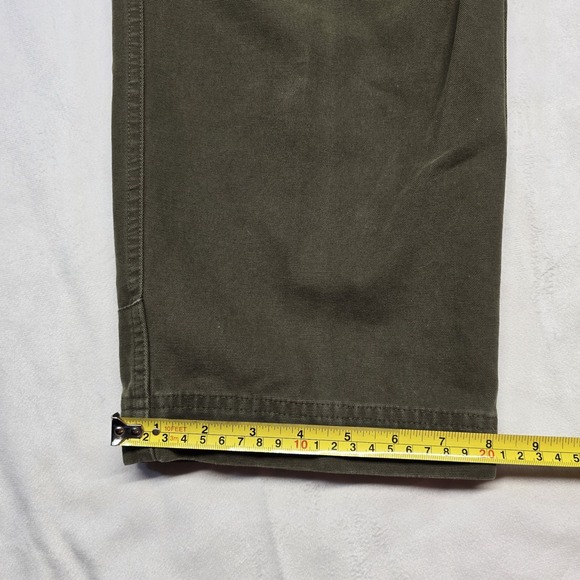 Nike ACG Pants Men 36x32 Olive Green Cargo Canvas Hiking Skater Y2K Vintage - Picture 6 of 9